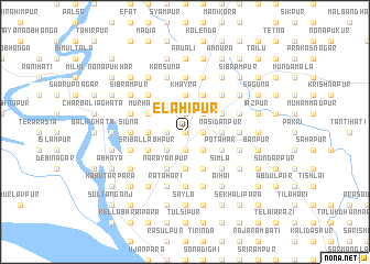 map of Elāhipur