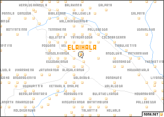 map of Ela-Ihala