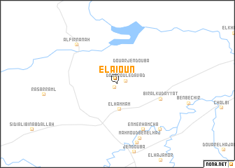 map of El Aïoun