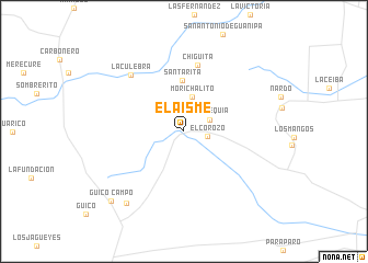 map of El Aisme