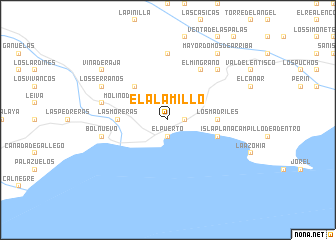 map of El Alamillo