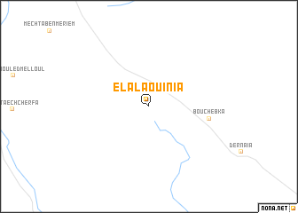 map of El Alaouinia