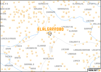 map of El Algarrobo