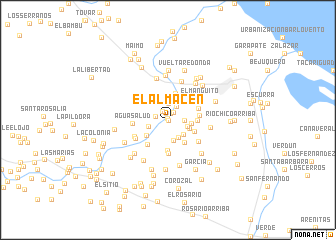 map of El Almacén