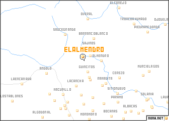 map of El Almendro