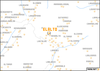 map of El Alto