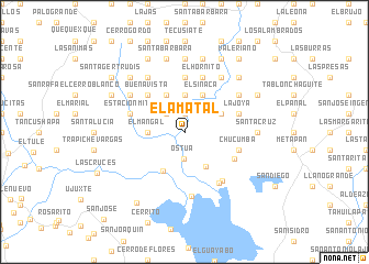 map of El Amatal