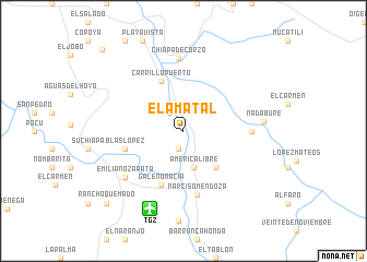 map of El Amatal