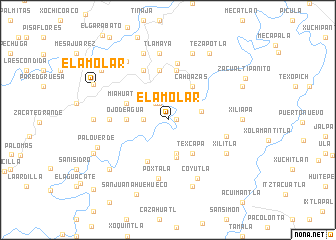 map of El Amolar