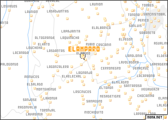 map of El Amparo