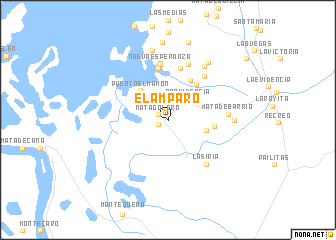 map of El Amparo