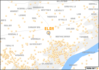 map of Elam