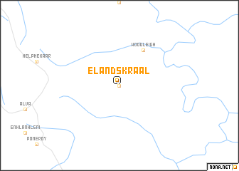 map of Elandskraal