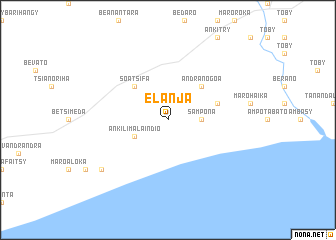 map of Elanja