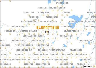 map of Elapattewa