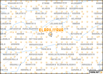 map of Elapiliyawa