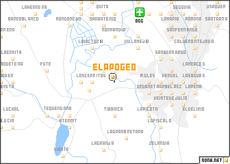 map of El Apogeo