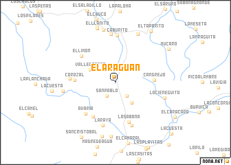 map of El Araguan