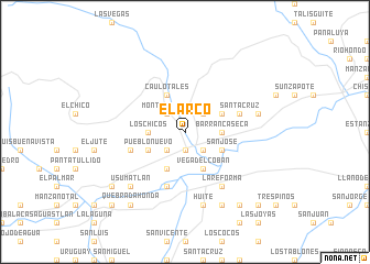 map of El Arco