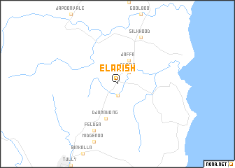 map of El Arish