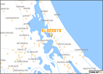 map of El Arroyo