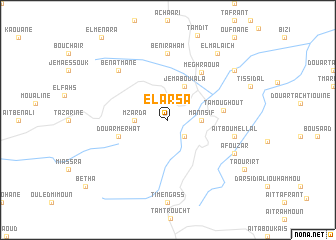 map of El Arsa