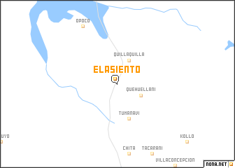 map of El Asiento