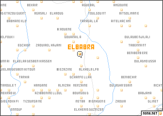 map of El Babra