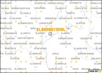 map of El Bambayonal