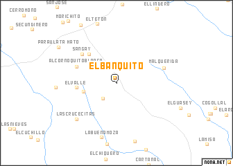 map of El Banquito