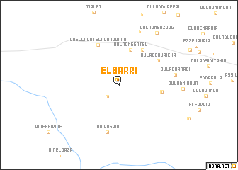 map of El Barri