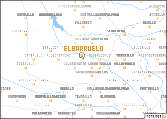 map of El Barruelo