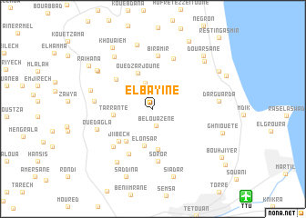 map of El Bayine