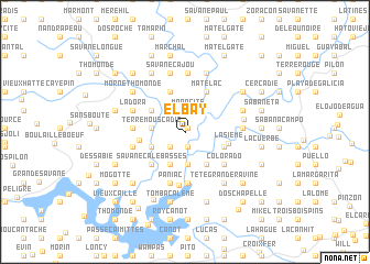 map of El Bay