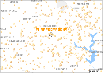 map of Elbeekay Farms