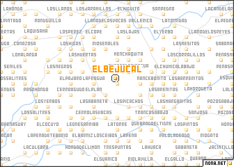 map of El Bejucal