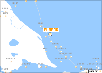 map of El Benk