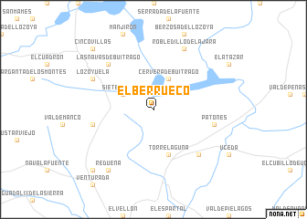 map of El Berrueco