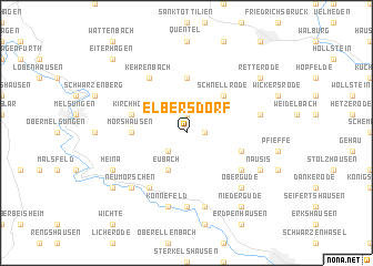 map of Elbersdorf