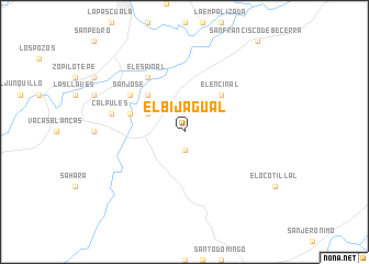 map of El Bijagual