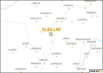 map of El Billar