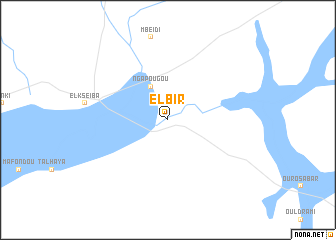 map of El Bir
