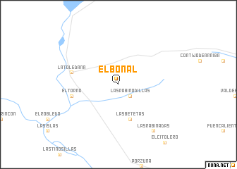 map of El Bonal