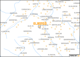 map of El Bongo