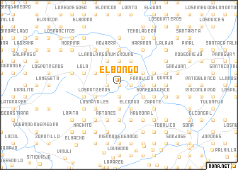 map of El Bongo