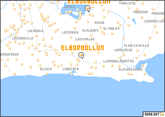 map of El Borbollón