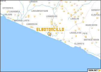 map of El Botoncillo