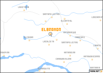 map of El Bramón