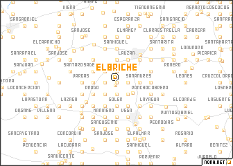 map of El Briche