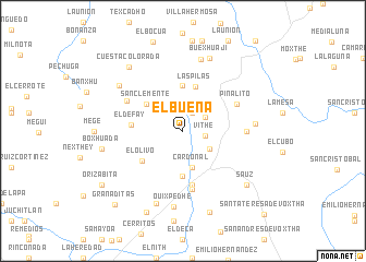 map of El Buena